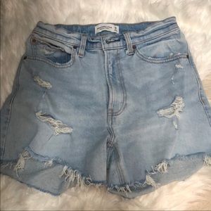 Abercrombie & Fitch High Rise Mom Shorts